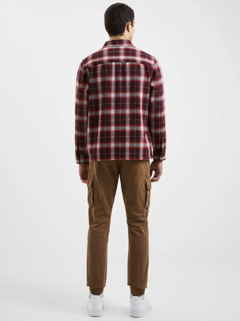 Mist Check Recycled Overshirt<FRENCH CONNECTION New
