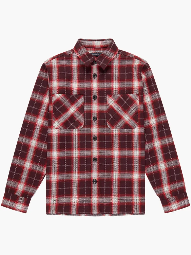 Mist Check Recycled Overshirt<FRENCH CONNECTION New