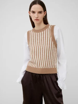 Moma Vest Mix Shirt<FRENCH CONNECTION Sale