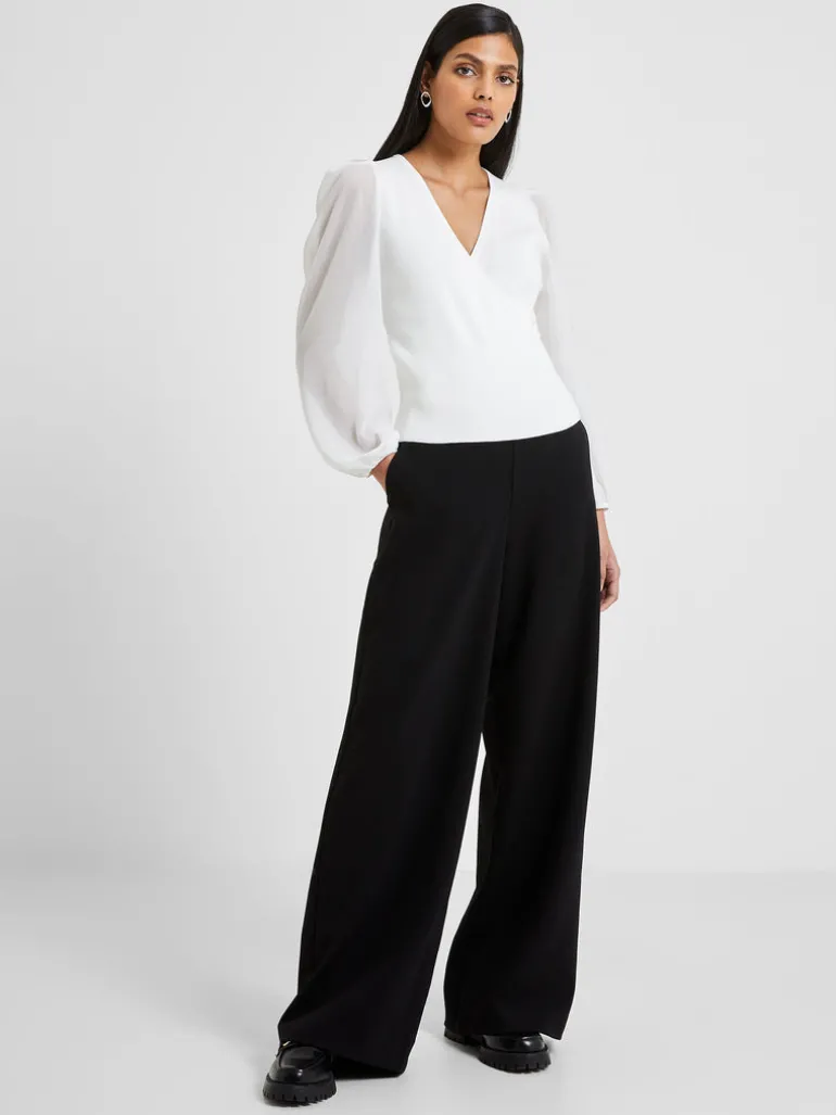 Mozart Melody Mix V-Neck Jumper<FRENCH CONNECTION Clearance