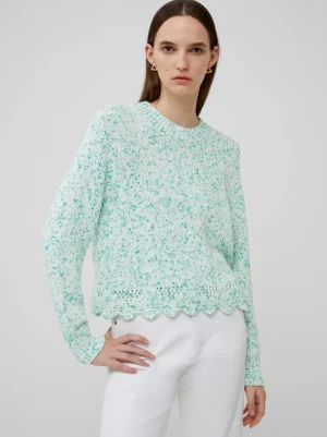 Nevanna Recycled Scallop Hem Sweater<FRENCH CONNECTION New