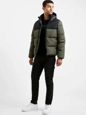 Padded Panel Hooded Mid Length Coat<FRENCH CONNECTION Discount