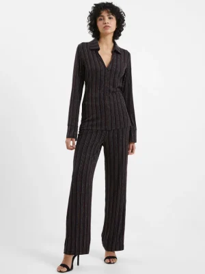 Paula Lurex Stripe Trousers<FRENCH CONNECTION Sale