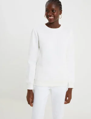 Puff Sleeve Sweatshirt<FRENCH CONNECTION Outlet
