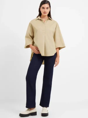 Rhodes Poplin Popover Shirt<FRENCH CONNECTION Sale