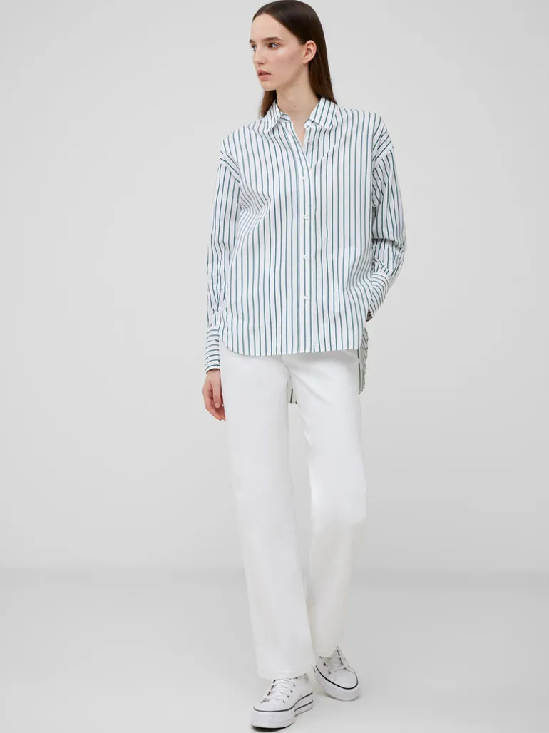 Rhodes Poplin Sleeve Detail Shirt<FRENCH CONNECTION Sale