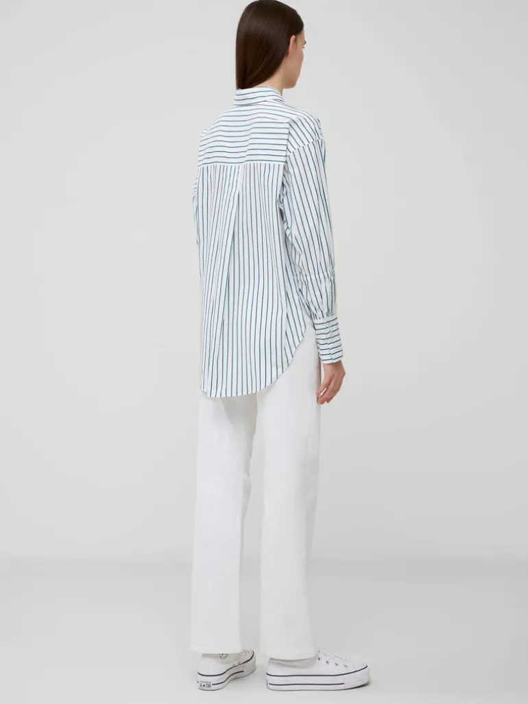 Rhodes Poplin Sleeve Detail Shirt<FRENCH CONNECTION Sale