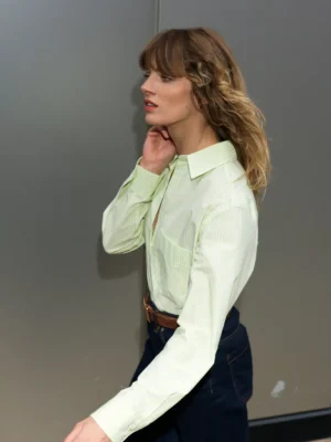 Rhodes Poplin Stripe Popover Shirt<FRENCH CONNECTION Discount