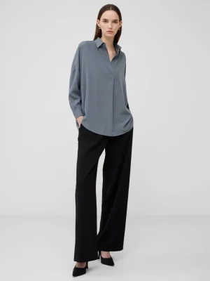 Rhodes Recycled Crepe Popover Shirt<FRENCH CONNECTION Sale