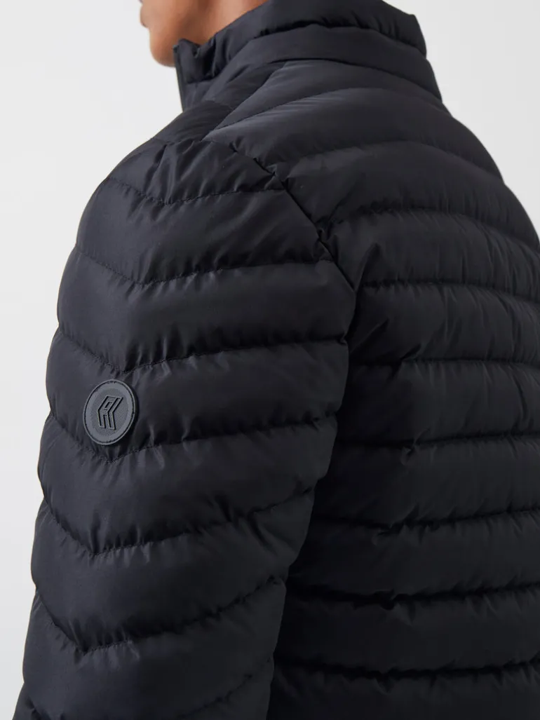Row Funnel Neck Puffer Jacket<FRENCH CONNECTION Shop