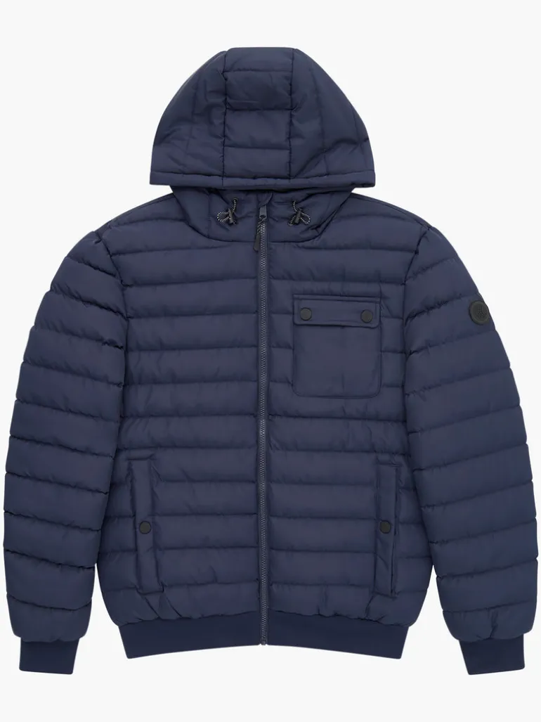 Row Hooded Puffer Jacket<FRENCH CONNECTION Sale