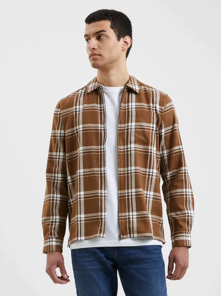 Shadow Check Shirt<FRENCH CONNECTION Discount