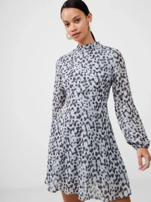 Sheer Georgette Mini Dress<FRENCH CONNECTION Best Sale