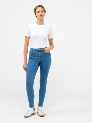 Soft Stretch Denim High Rise Skinny Jeans<FRENCH CONNECTION New