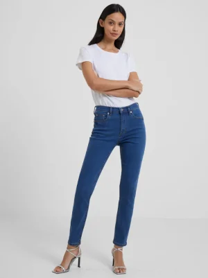 Soft Stretch Denim High Rise Skinny Jeans<FRENCH CONNECTION New
