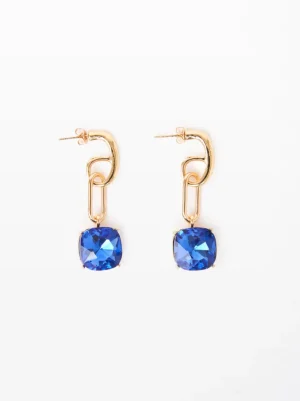 Square Stone Link Earrings<FRENCH CONNECTION Discount