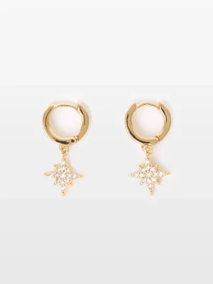 Star Huggie Hoop Earrings<FRENCH CONNECTION Online