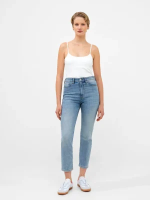 Stretch Denim Cigarette Fit Ankle Length Jeans<FRENCH CONNECTION New
