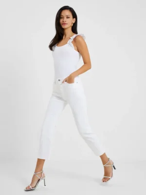 Stretch Slim Straight Cigarette Ankle Length Jeans<FRENCH CONNECTION Flash Sale