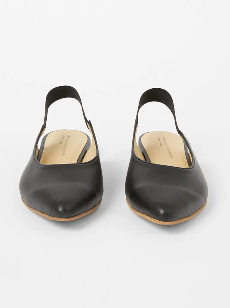 S+W x Meriola Pointed Toe Slingback Ballerina Pumps<FRENCH CONNECTION Shop