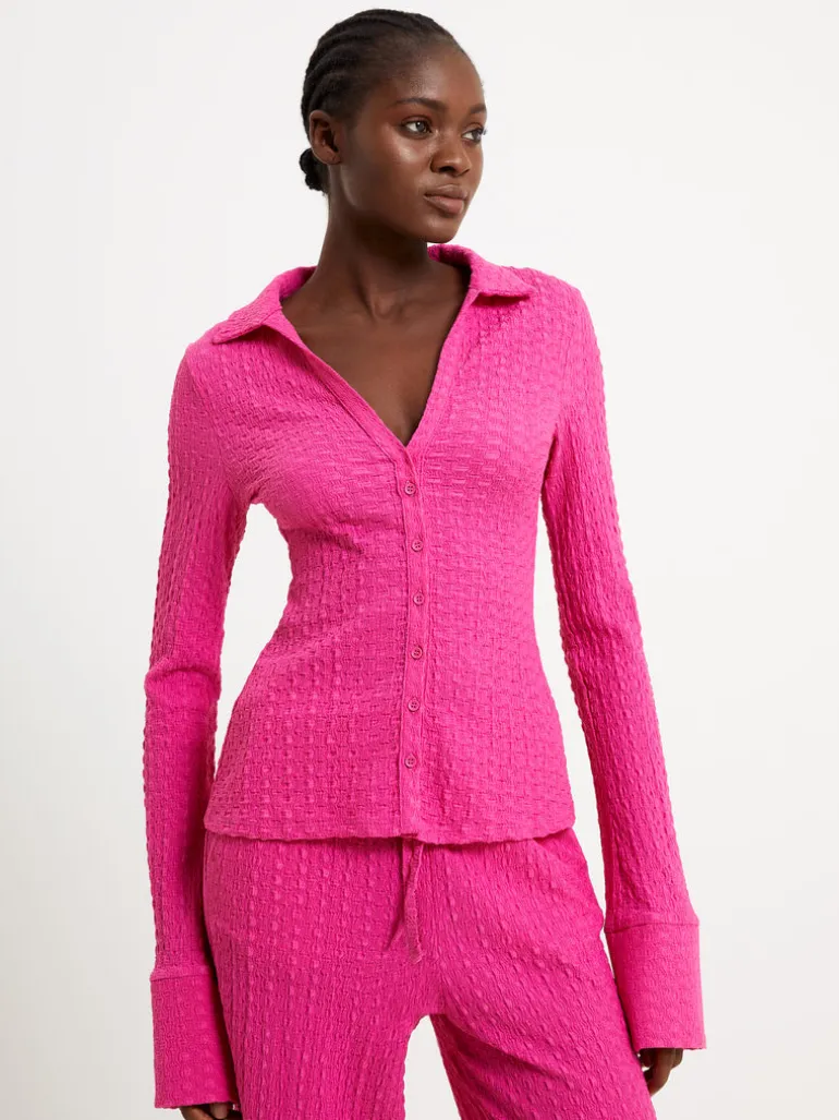Tash Textured Top<FRENCH CONNECTION Hot