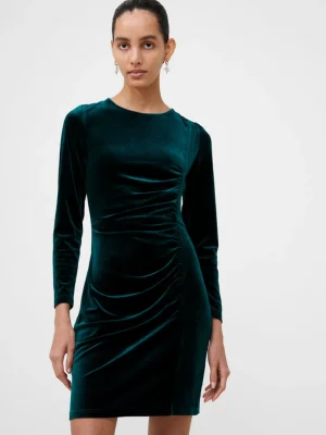Velvet Long Sleeve Mini Dress<FRENCH CONNECTION Online