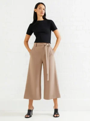 Whisper Belted Culottes<FRENCH CONNECTION Outlet