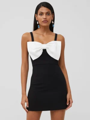 Whisper Bow Strappy Mini Dress 90<FRENCH CONNECTION Store
